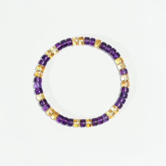 Prosperity Vision: Crown & Solar Plexus Energy Bracelet - Nokovia