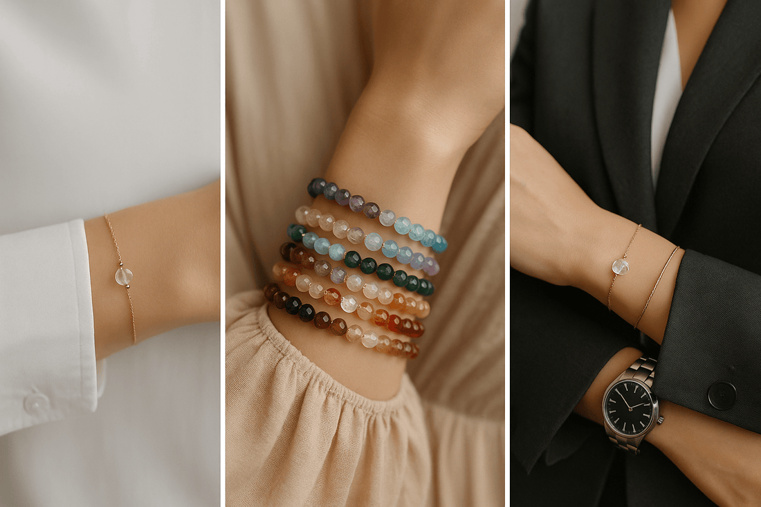 Beyond the Trend: 3 Simple Ways to Style & Wear Your Crystal Bracelet Daily - Nokovia
