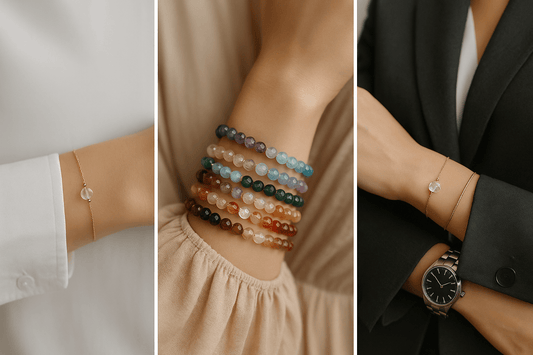 Beyond the Trend: 3 Simple Ways to Style & Wear Your Crystal Bracelet Daily - Nokovia
