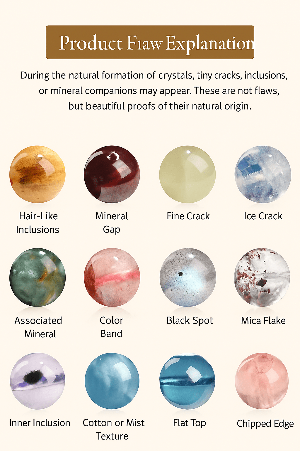 ✨ Why Natural Crystals Are Perfectly Imperfect - Nokovia