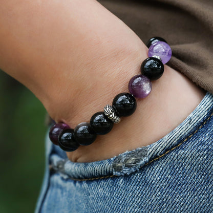 Nocturnal Aurora: Protective Elevation Bracelet - Nokovia