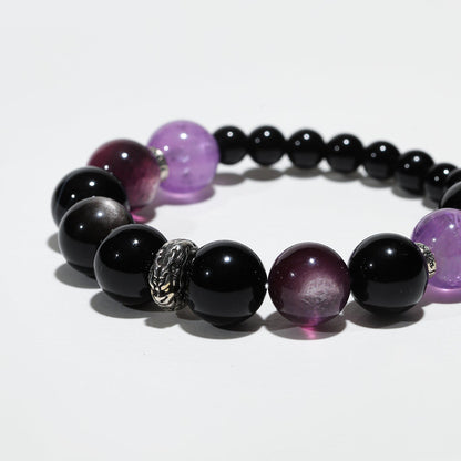 Nocturnal Aurora: Protective Elevation Bracelet - Nokovia