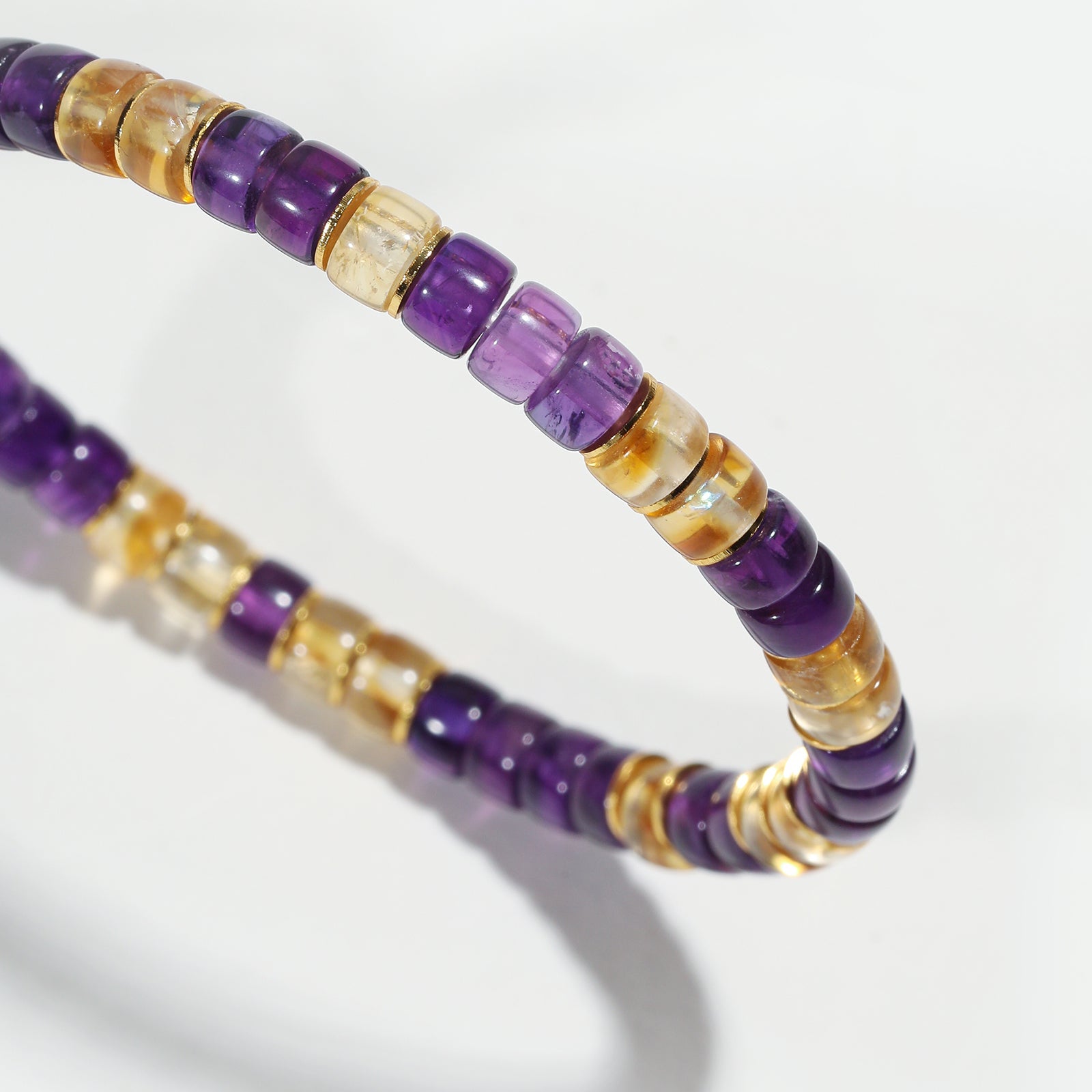 Prosperity Vision: Crown & Solar Plexus Energy Bracelet - Nokovia