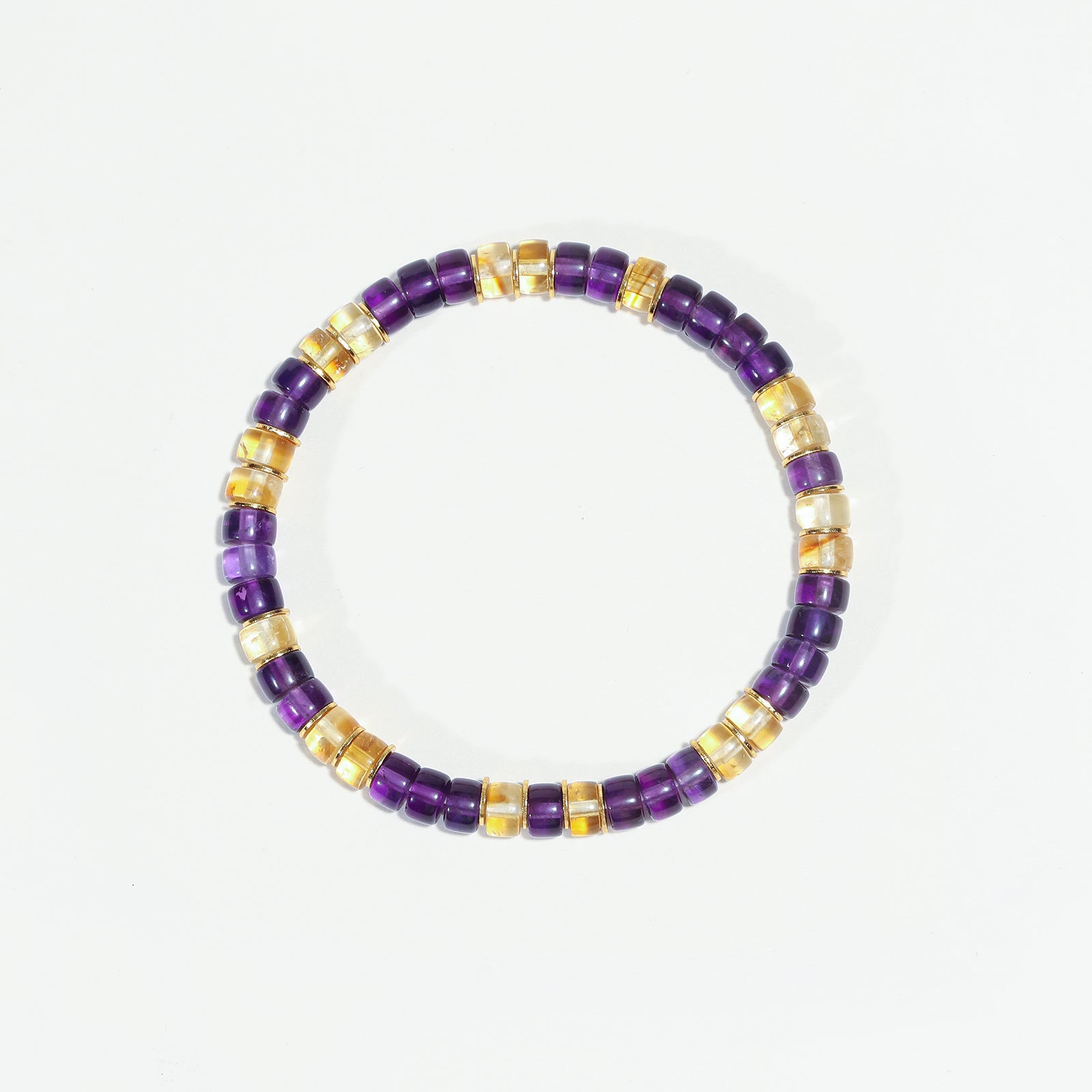 Prosperity Vision: Crown & Solar Plexus Energy Bracelet - Nokovia