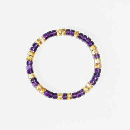 Prosperity Vision: Crown & Solar Plexus Energy Bracelet - Nokovia